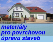  materi�ly pro povrchovou �pravu staveb 